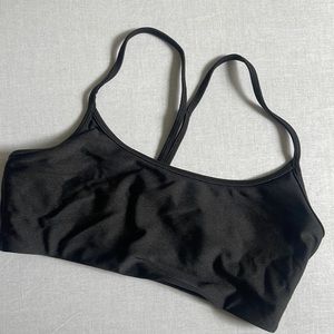 All access black sports bra
